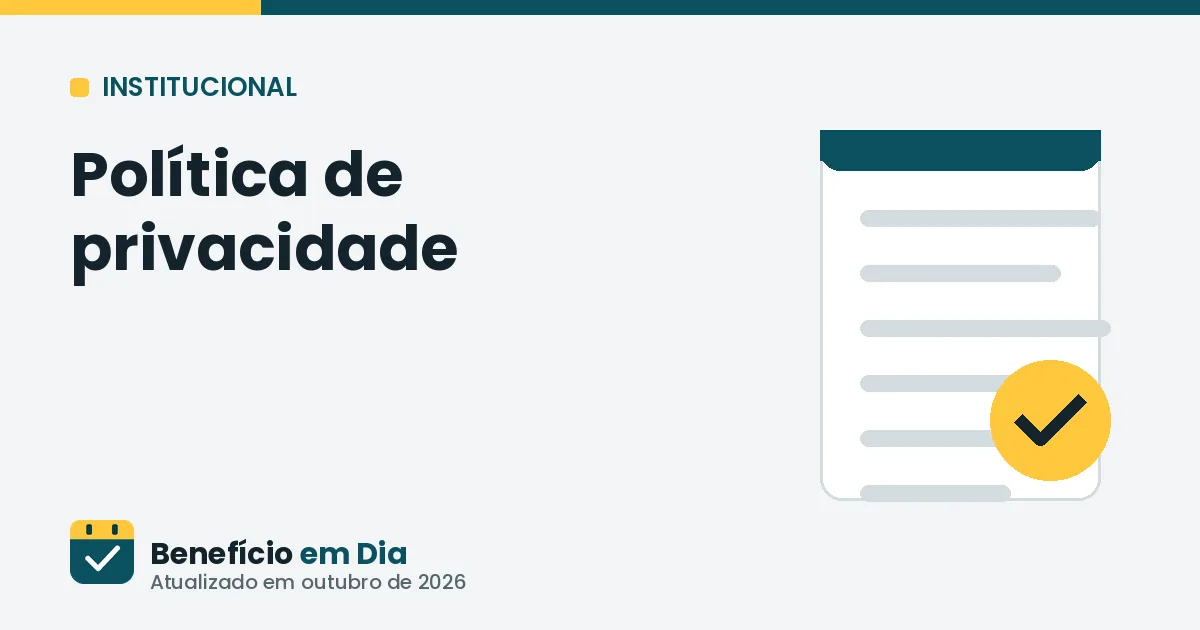 Política de privacidade